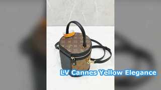 Sac LV Cannes Style Luxe Monogramme Jaune