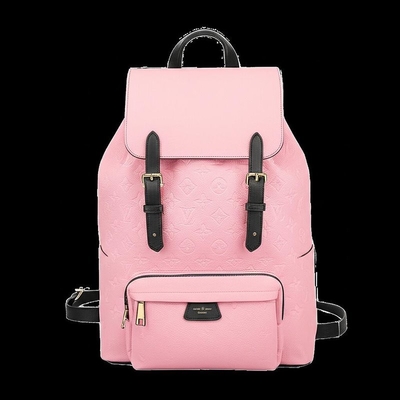 Noir rose de Brand Backpack Louis Vuitton Monogram Montsouris Backpack de concepteur de BT
