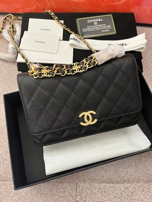 Chaîne classique de LEXIQUE PERMUTÉ sur le portefeuille Chanel Small Handbag AP3019