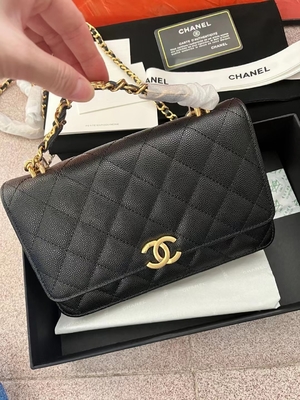 Chaîne classique de LEXIQUE PERMUTÉ sur le portefeuille Chanel Small Handbag AP3019