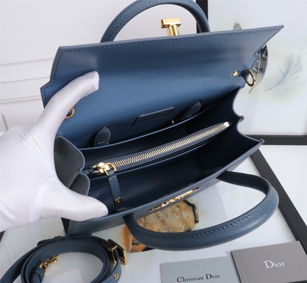St Honoré Tote D6718 de Dior Branded Ladies Handbag Medium de cuir de vachette