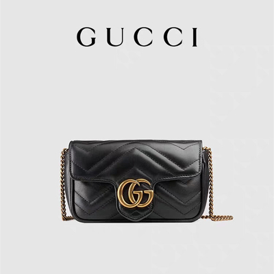Sac d'épaule de GG Marmont Marmont Matelassé Mini Bag Flap