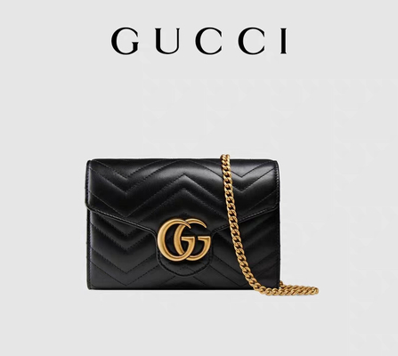 Sac d'épaule de GG Marmont Marmont Matelassé Mini Bag Flap