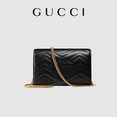 Sac d'épaule de GG Marmont Marmont Matelassé Mini Bag Flap