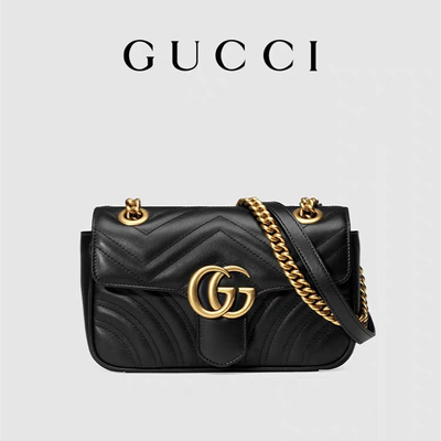 Sac d'épaule de GG Marmont Marmont Matelassé Mini Bag Flap