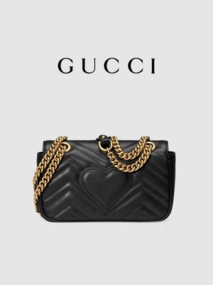 Sac d'épaule de GG Marmont Marmont Matelassé Mini Bag Flap