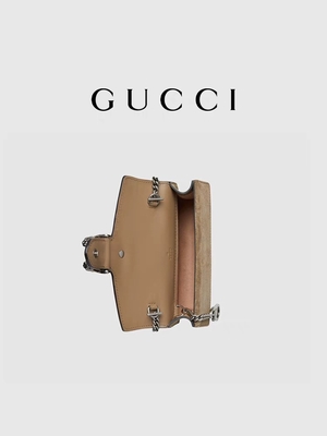 Petit GUCCI Dionysus a embelli les dames marquées que le sac à main a enduit le suède de toile
