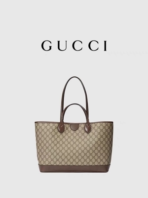 GUCCI Ophidia a stigmatisé le sac d'épaule petit noir en cuir granuleux moyen