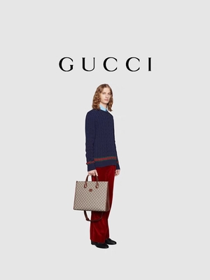 Toile suprême lambrissée Tote Bag Shoulder Bag With de Gucci d'impression de GG enclenchant G