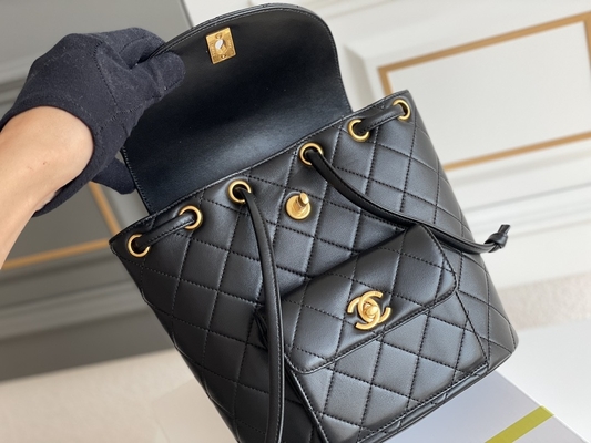 Chanel Leather Flap Designer Brand baladent Diamond Quilted For Women 1994-1996