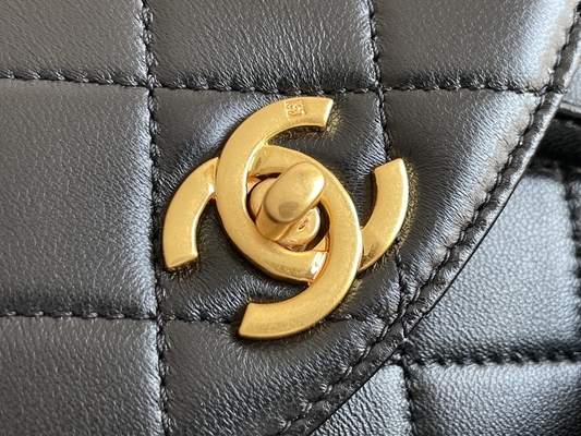Chanel Leather Flap Designer Brand baladent Diamond Quilted For Women 1994-1996