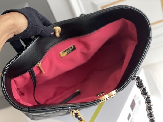 Style occasionnel de bureau de partie de Chanel Classic Lambskin Bag Plain d'agneau