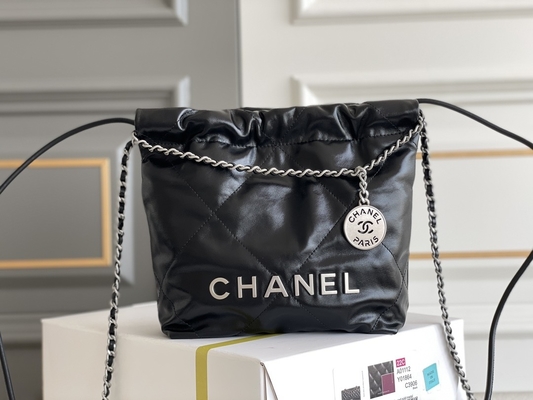 Jaune noir blanc de MINI rose du cuir de vachette 22S de Chanel Branded Ladies Handbag 22B
