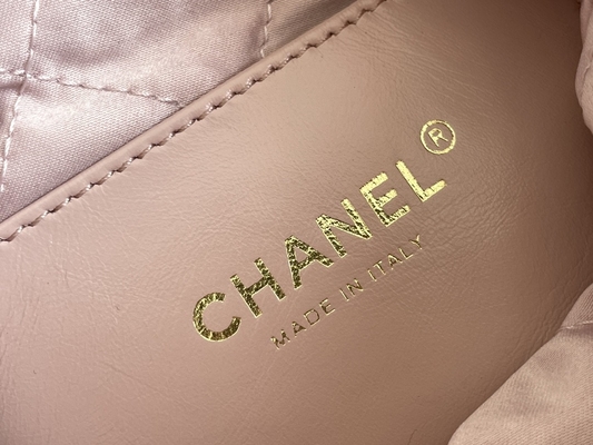 Jaune noir blanc de MINI rose du cuir de vachette 22S de Chanel Branded Ladies Handbag 22B
