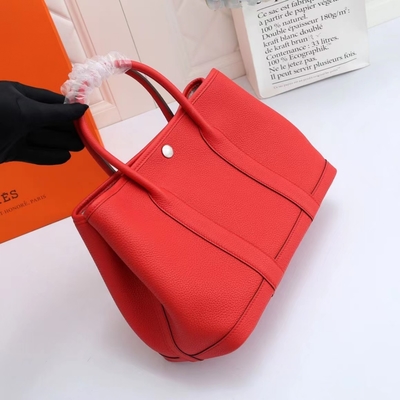 Le timbre Preloved de Bougainvillier a stigmatisé le sac Hermes Negonda Garden Party 30