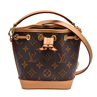 Croix rapide NANOE de Louis Vuitton M81266 de toile de monogramme - sac mortuaire pour des femmes