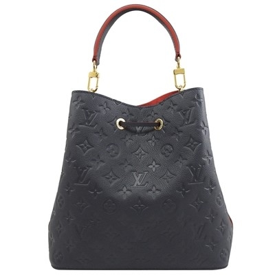 BT Colorblock a stigmatisé des dames sac de seau du sac à main NÉONOÉ millimètre cuir granuleux