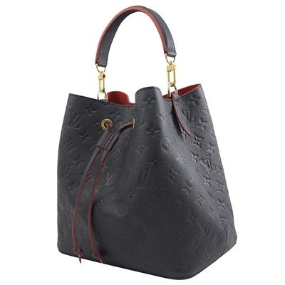 BT Colorblock a stigmatisé des dames sac de seau du sac à main NÉONOÉ millimètre cuir granuleux