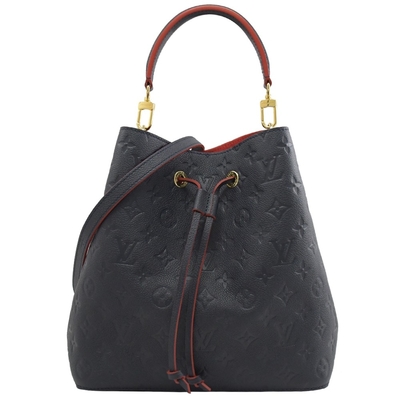 BT Colorblock a stigmatisé des dames sac de seau du sac à main NÉONOÉ millimètre cuir granuleux
