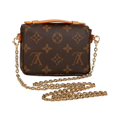 Croix de Mini Designer Monogram Bag Micro Metis BT - sac mortuaire Brown