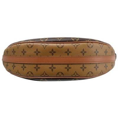 Peau de vache Tote Handbag en cuir de demi-lune de Monogram Bag Presbyopic de concepteur de BT