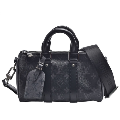 D'homme d'éclipse de toile nouvelle Bandouliere 25 croix rapide de Keepall - sac mortuaire M46271