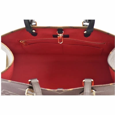 Concepteur inverse Monogram Bag OnTheGo millimètre Louis Vuitton Shopping Bag de toile