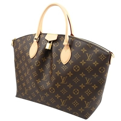 Café foncé de BoéTie millimètre Tote Bag M45987 de toile enduit par monogramme