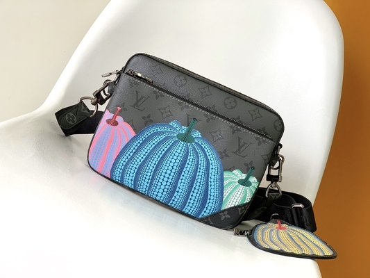 Collaboration unisexe 3WAY de style de rue du sac M46358 des hommes marqués de monogramme de trio de BT X YK
