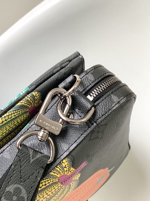 Collaboration unisexe 3WAY de style de rue du sac M46358 des hommes marqués de monogramme de trio de BT X YK