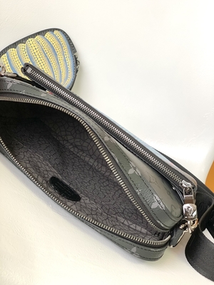 Collaboration unisexe 3WAY de style de rue du sac M46358 des hommes marqués de monogramme de trio de BT X YK