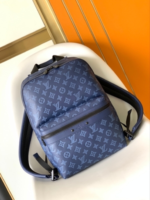 Cuir de veau d'ombre de monogramme de sac à dos de Louis Vuitton Racer Designer Brand pour le garçon de l'homme