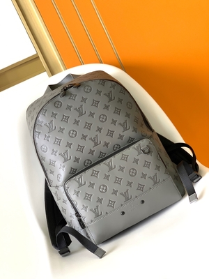 Cuir de veau d'ombre de monogramme de sac à dos de Louis Vuitton Racer Designer Brand pour le garçon de l'homme