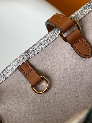 OEM Louis Vuitton Onthego Empreinte Silver floral a enduit la toile Tote Bag