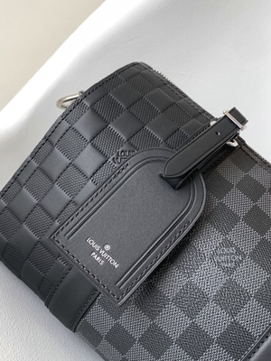 Messager Bag de damier de la BT Keepall BandoulièRe 25 des hommes marqués