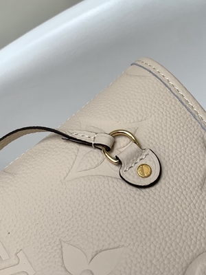 Preloved a stigmatisé la toile Neverfull millimètre Tote Bag beige de monogramme
