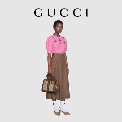 Sac GUCCI emblématique Jackie 1961 Tote Medium avec quincaillerie dorée
