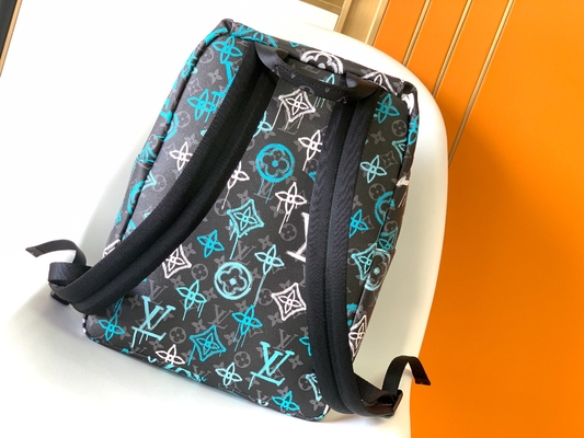 Vert multicolore de sac de graffiti de Brand Backpack BT de concepteur de découverte