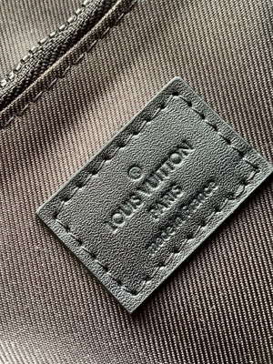 Charm S Lock Louis Vuitton Monogram Macassar Barrel Pouch Bag Messenger