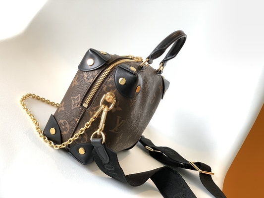 Petit Malle Souple Empreinte noir de Brown de monogramme de Louis Vuitton Custom Branded Bags