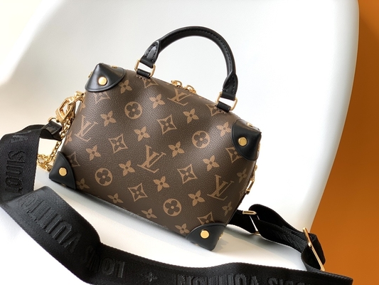 Petit Malle Souple Empreinte noir de Brown de monogramme de Louis Vuitton Custom Branded Bags