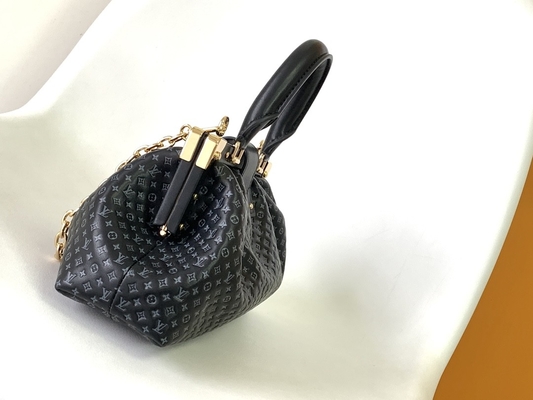 Sac d'embrayage personnalisé de monogramme de cuir de vachette Louis Vuitton M45571