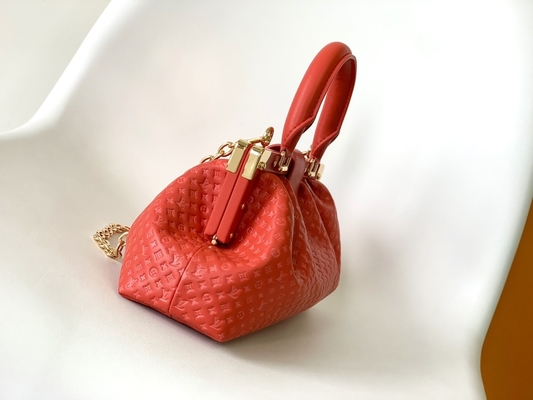 Sac d'embrayage personnalisé de monogramme de cuir de vachette Louis Vuitton M45571