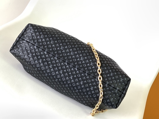 Sac d'embrayage personnalisé de monogramme de cuir de vachette Louis Vuitton M45571