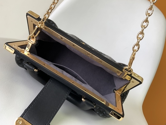 Sac d'embrayage personnalisé de monogramme de cuir de vachette Louis Vuitton M45571