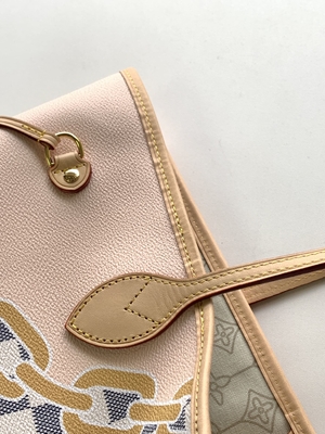 Le Tahiti a limité les sacs marqués faits sur commande Louis Vuitton Neverfull à carreaux millimètre