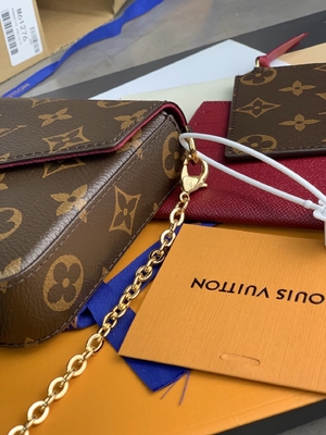 Mini doublure fuchsia de BT Felicie Pochette Monogram Bag Wallet