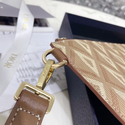 Sac Diamond Genuine Leather de poche de CD d'ODM Christian Dior Mini Designer Purses A5
