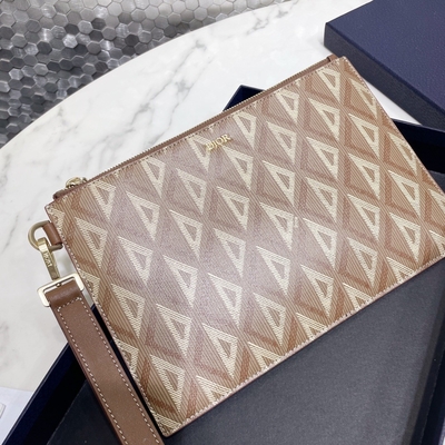 Sac Diamond Genuine Leather de poche de CD d'ODM Christian Dior Mini Designer Purses A5