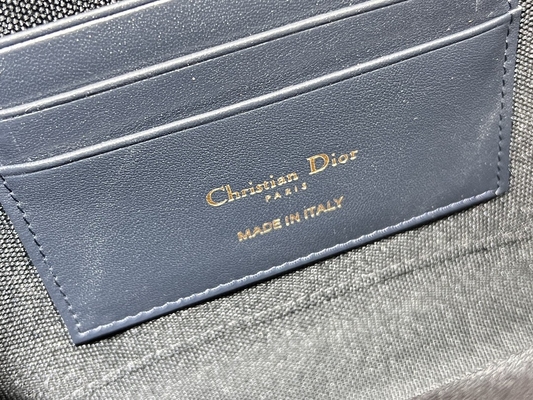 2 en 1 jacquard oblique bleu de poche de Mini Dior 30 Montaigne